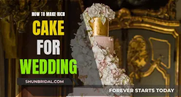 Crafting Rich Wedding Cakes: A Step-by-Step Guide