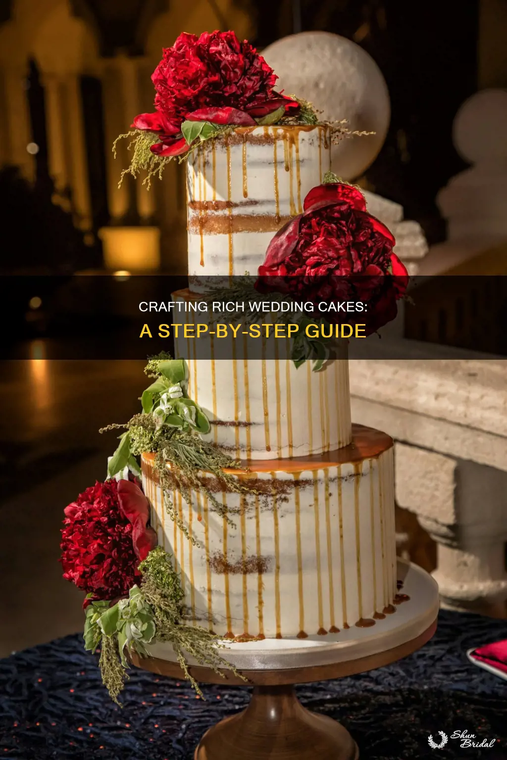 how to make rich cake for wedding