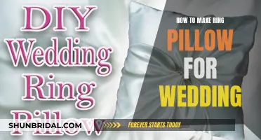 Crafting a Wedding Ring Pillow: A Step-by-Step Guide