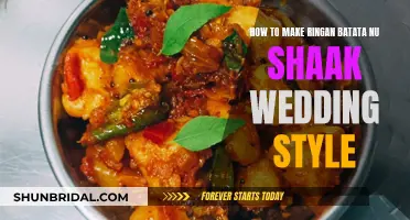 Wedding-Style Batata Nu Shaak: Restaurant Quality at Home