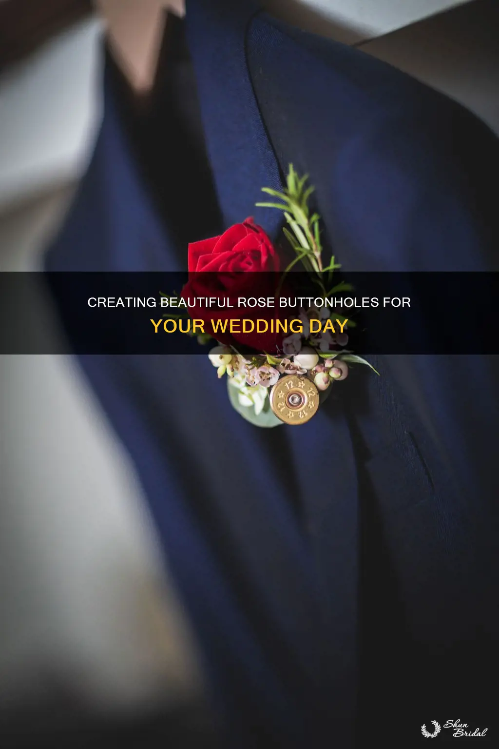 how to make rose buttonholes for weddings