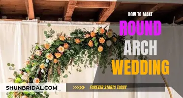 Creating the Perfect Round Arch for Your Wedding Day