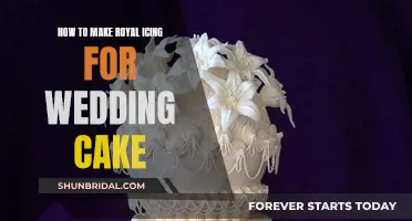 Creating Luxurious Royal Icing for Your Wedding Cake