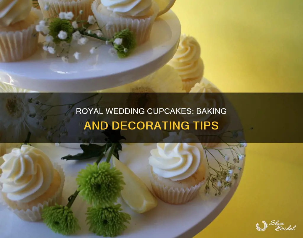 how to make royal wedding cupcakes