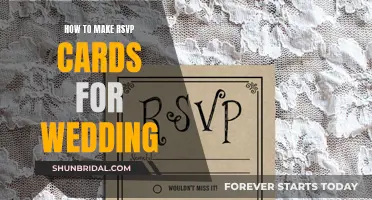 Crafting Wedding RSVP Cards: A Guide to Getting Started