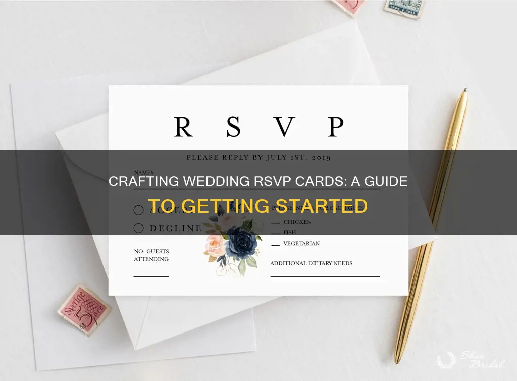 how to make rsvp cards for wedding