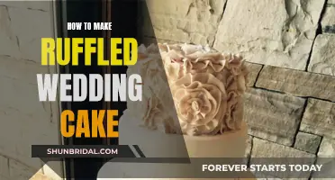 Designing a Ruffled Wedding Cake: Step-by-Step Guide