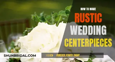 Creating Rustic Wedding Centerpieces: Simple DIY Ideas