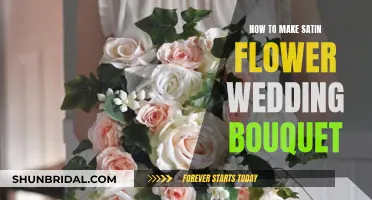 Creating a Satin Flower Bouquet for Your Wedding