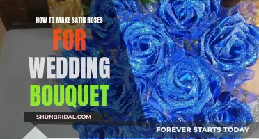 Creating a Bridal Satin Rose Bouquet for Your Special Day