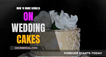 Creating Wedding Cake Scrolls: A Step-by-Step Guide