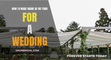 Shade Solutions for Your Wedding: Creative Ways to Stay Cool