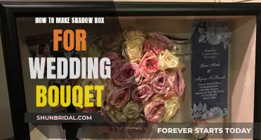 Preserve Your Wedding Bouquet in a Shadow Box