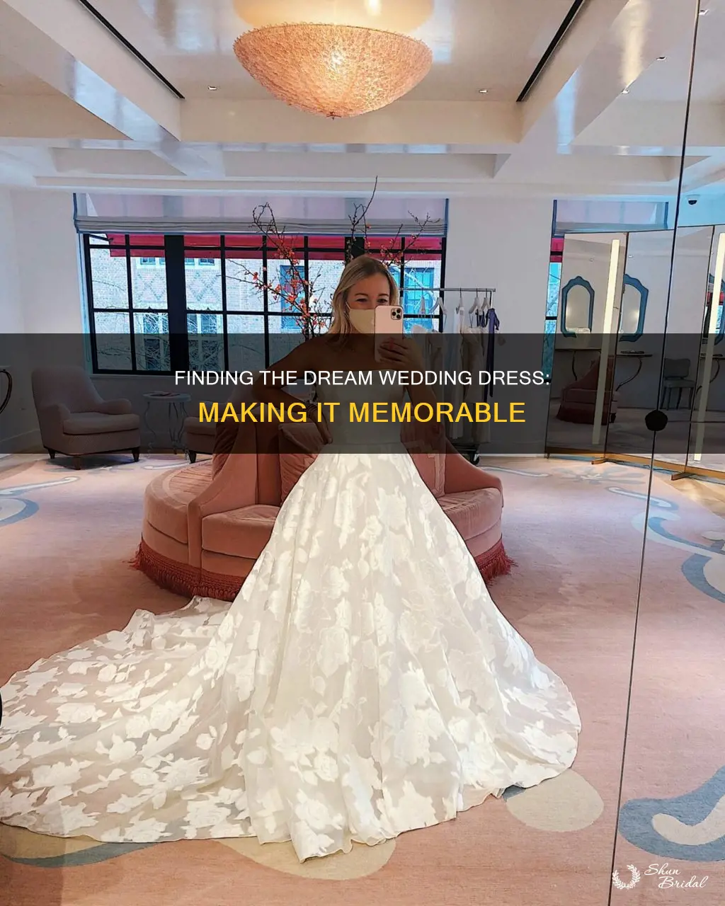 how to make shopping for the wedding dress special