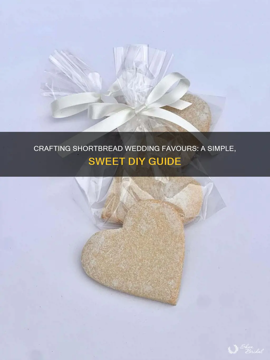 how to make shortbread wedding favours