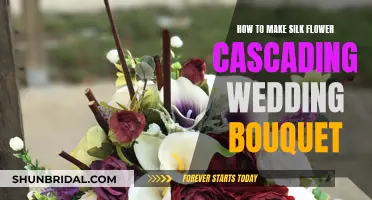 Creating a Cascading Silk Bridal Bouquet for Your Big Day