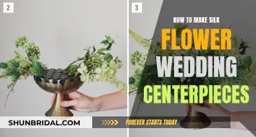 Creating Wedding Centerpieces with Silk Flowers