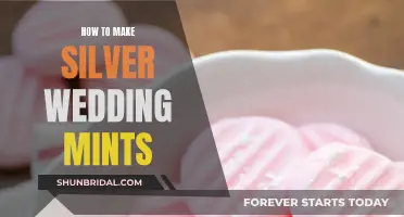 Creating Silver Wedding Mints: A Step-by-Step Guide