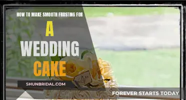 Creating Smooth Wedding Cake Frosting: A Step-by-Step Guide