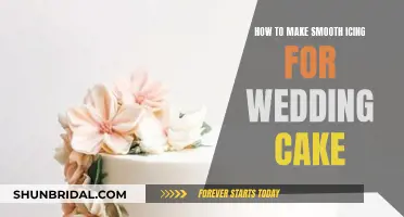 Creating Smooth Icing for Wedding Cakes: A Step-by-Step Guide