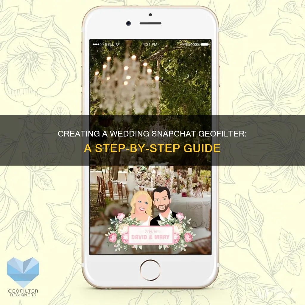 how to make snapchat geofilter for wedding