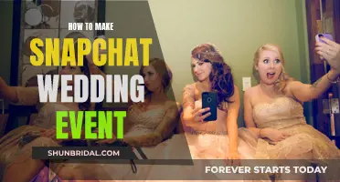 Snapchat Wedding: Creative Ways to Make it Memorable