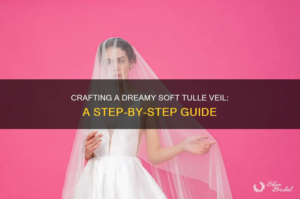 how to make soft tulle veil