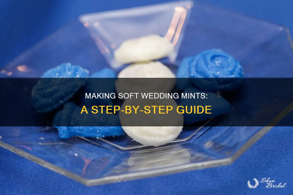 how to make soft wedding mints