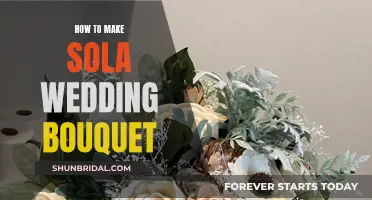 Creating a Beautiful Sola Bouquet for Your Wedding Day