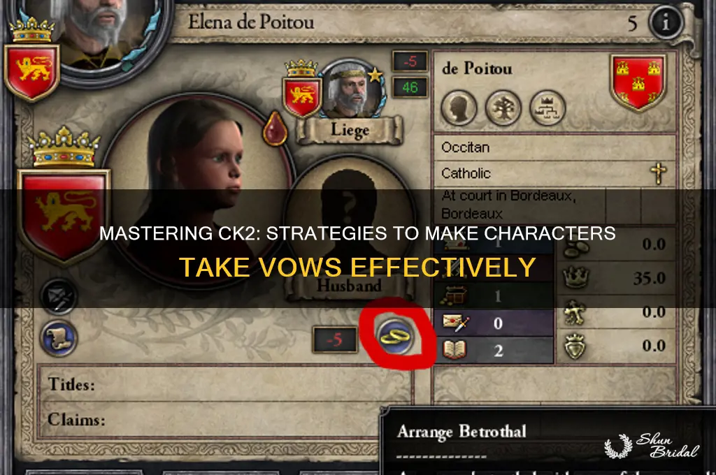 how to make somebody take vows ck2