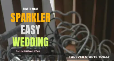 Make Your Wedding Sparkle: Easy DIY Sparkler Guide