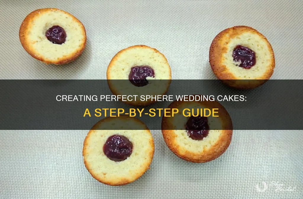 how to make sphere wedding cakes