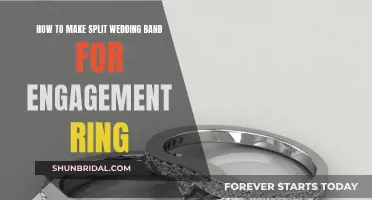 Choosing a Split Wedding Band for Your Engagement Ring