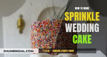 Creating a Sprinkle Wedding Cake: A Step-by-Step Guide