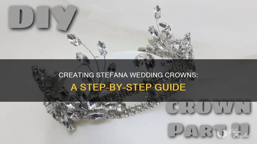 how to make stefana wedding crowns