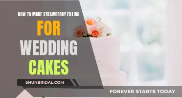 Strawberry Filling for Wedding Cakes: A Step-by-Step Guide