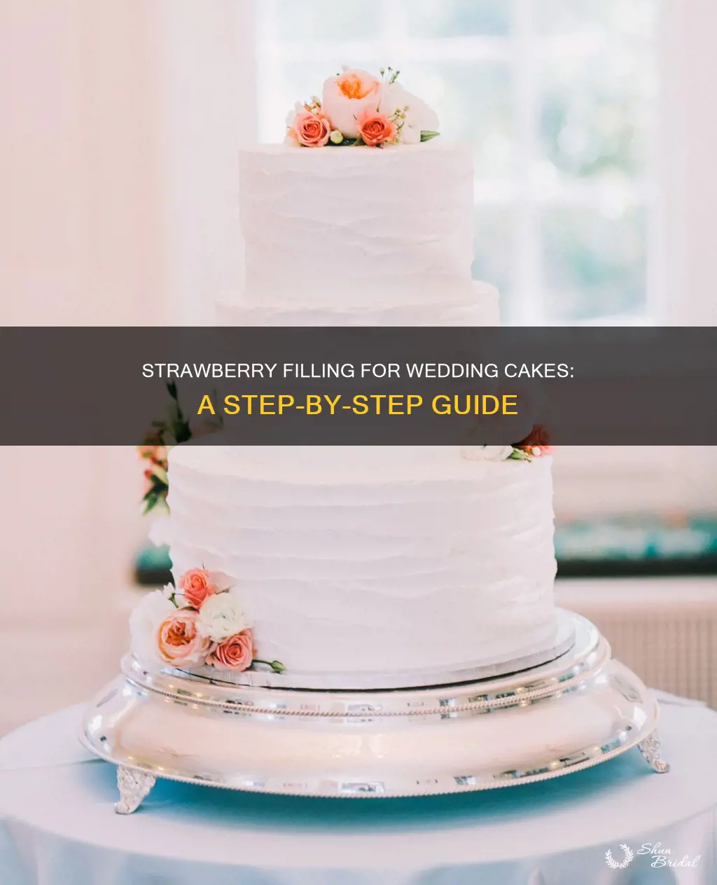 how to make strawberry filling for wedding cakes