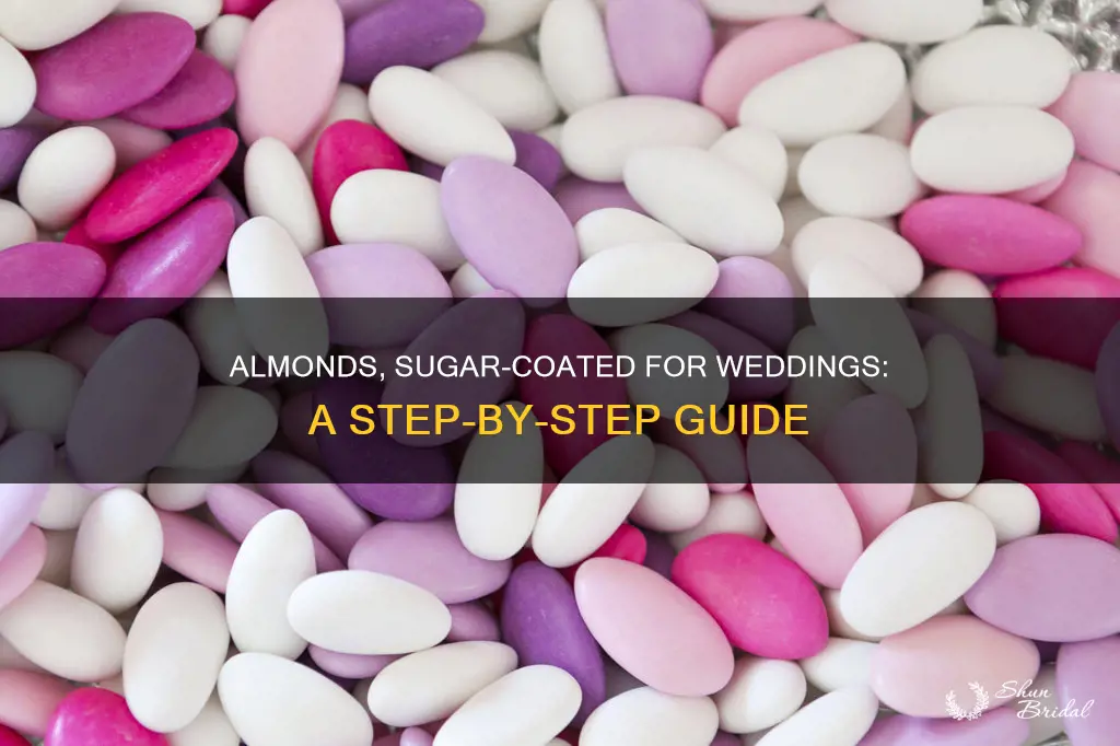 how to make sugar coated almonds wedding