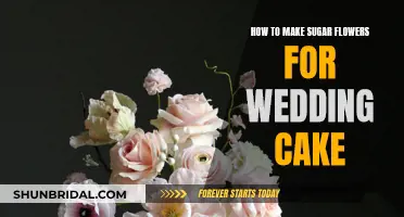 Creating Wedding Cake Sugar Flowers: A Step-by-Step Guide