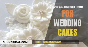 Sugar Flowers: Crafting Wedding Cake Magic