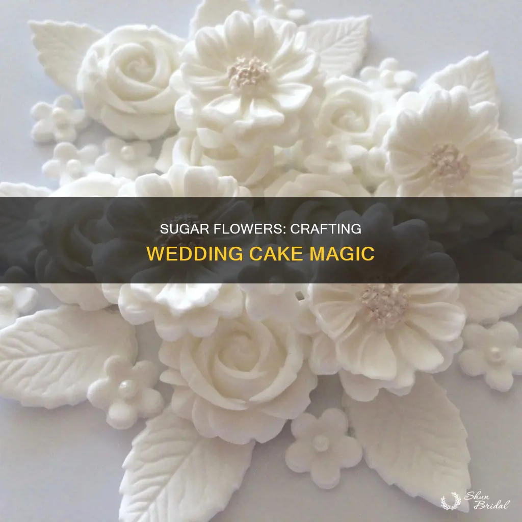 how to make sugar paste flowers for wedding cakes