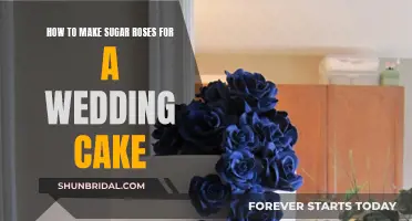 Creating Sugar Roses for Your Wedding Cake