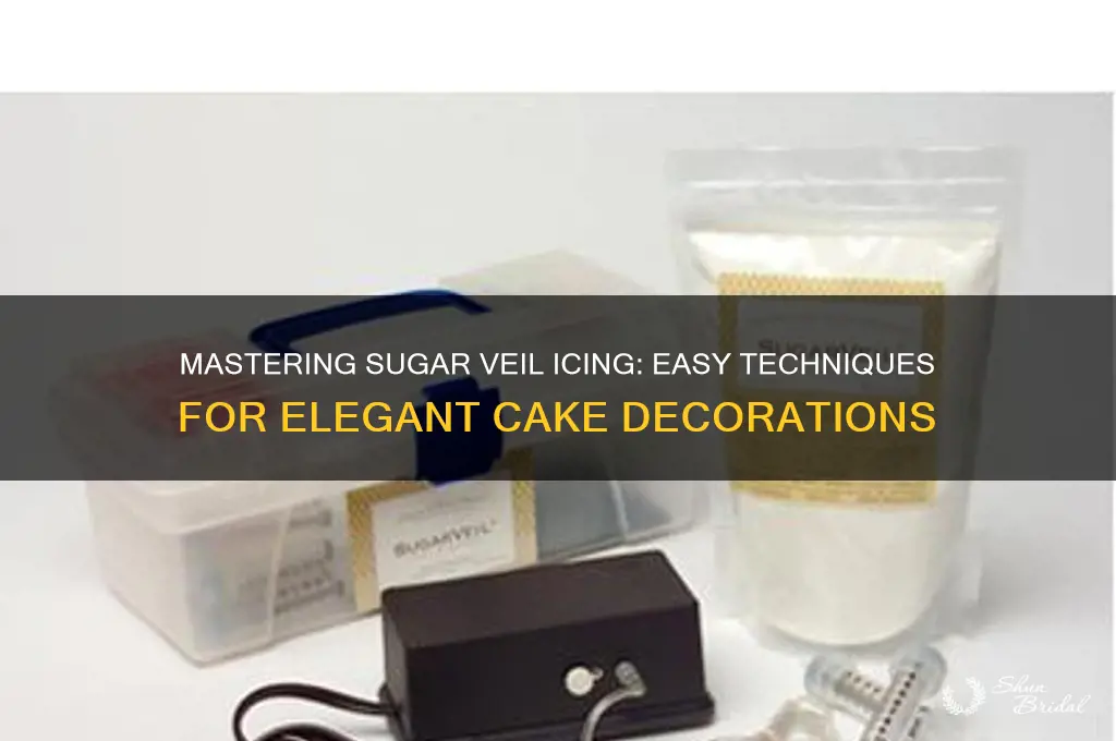 how to make sugar veil icing