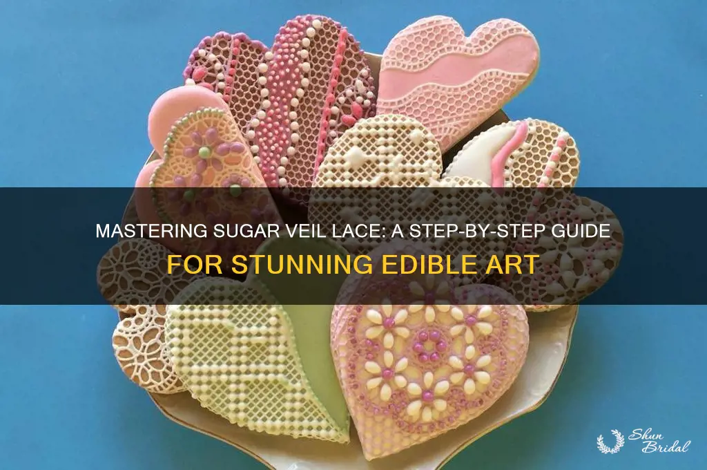 how to make sugar veil lace