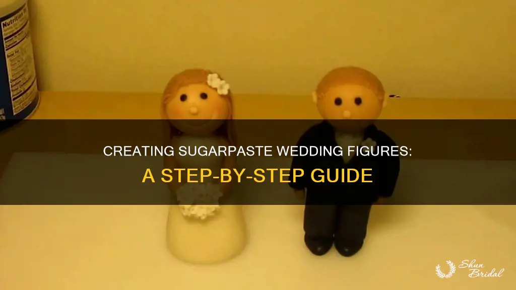 how to make sugarpaste wedding figures