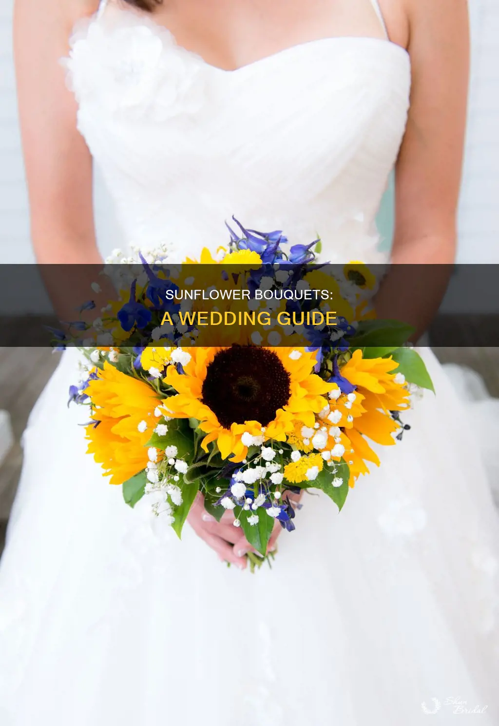 how to make sunflower bouquets for weddings