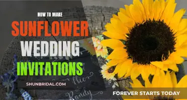 Sunflower Wedding Invites: DIY Guide