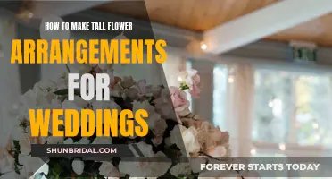 Guide to Creating Stunning Tall Flower Arrangements for Weddings