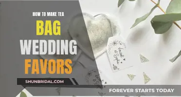 Creative Tea Bag Wedding Favors: DIY Guide