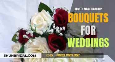 Creating Teardrop Bouquets for Your Wedding Day